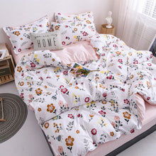 Brushed four-piece bed sheet